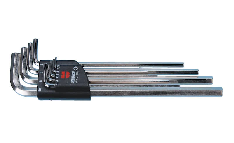 Set imbusash-i gjatë-ZEBRA-6k 90°-(1,5-10mm)-9copë