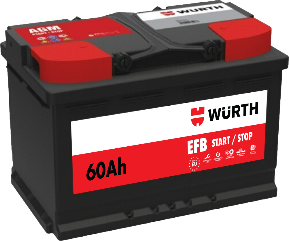 Bateri EFB-START/STOP-60Ah-600A