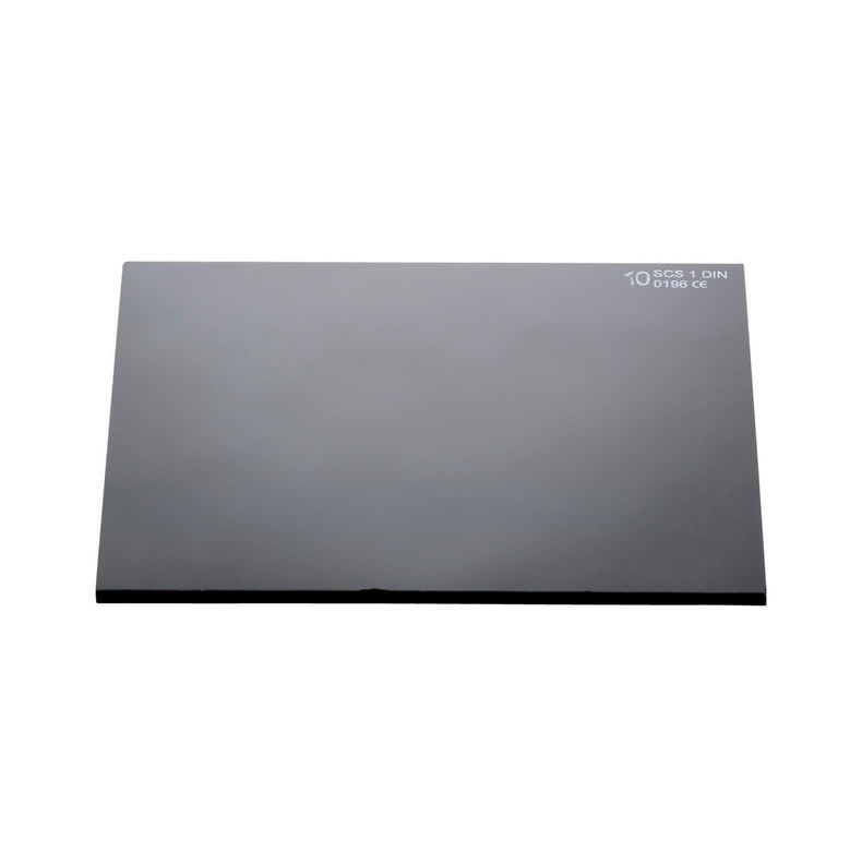 Xham mbrojtës për saldim-12DIN-e gjelbër-90x110mm