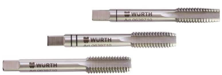 Set filetues manual-Optimum-3 copë-DIN 352