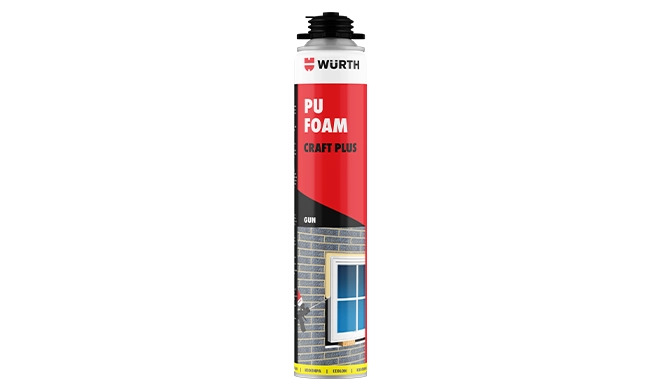 Shkumë 1K poliuretani për pistole-CRAFT Plus-750ml