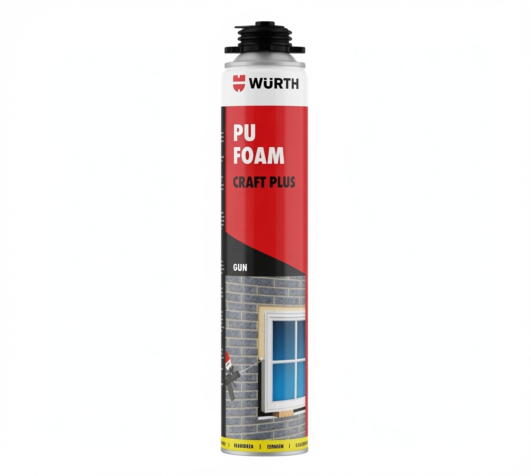 Shkumë 1K poliuretani për pistole-CRAFT Plus-750ml