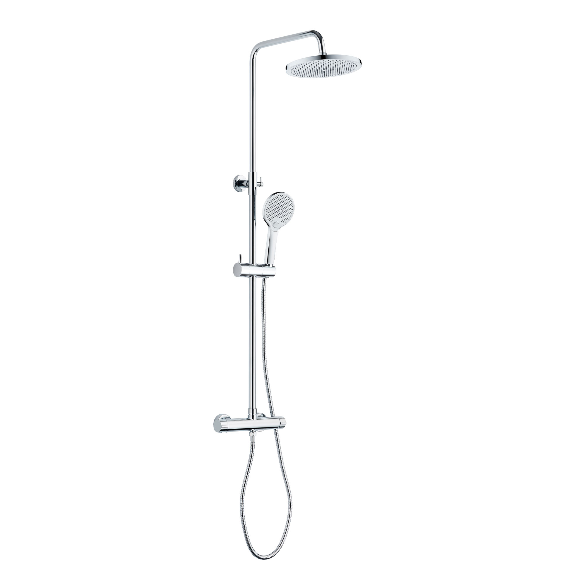 Set dushi me termostat-rrethor-DON-3F-krom