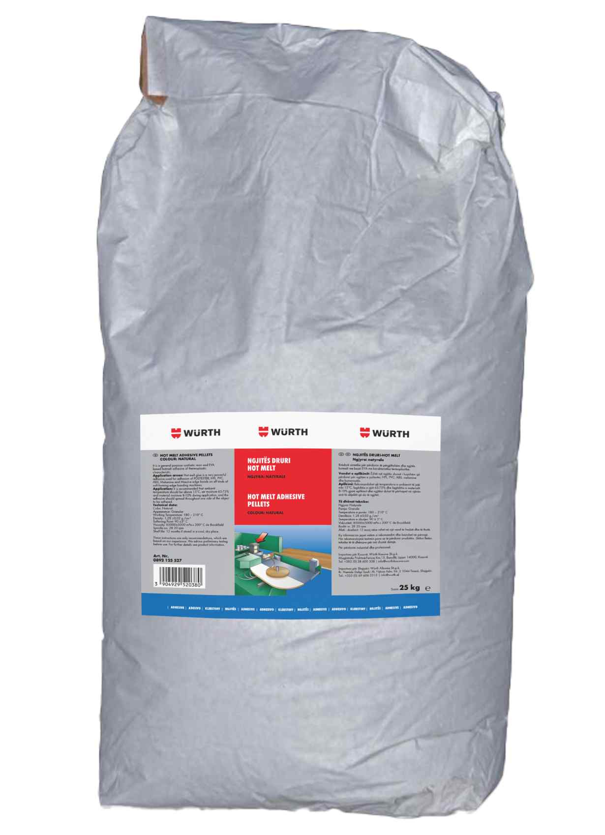 Ngjitës për dru HOTMELT 25kg