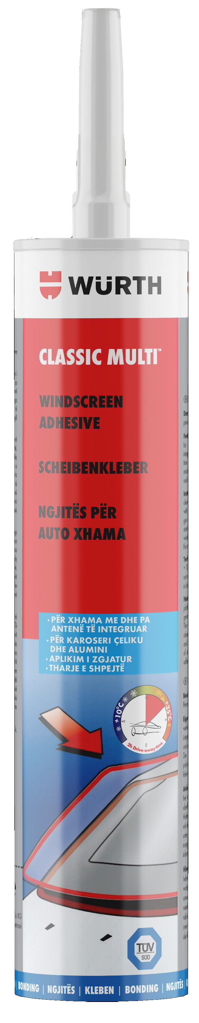 Ngjitës për auto-xhama-(CLASSIC MULTI)-310ml
