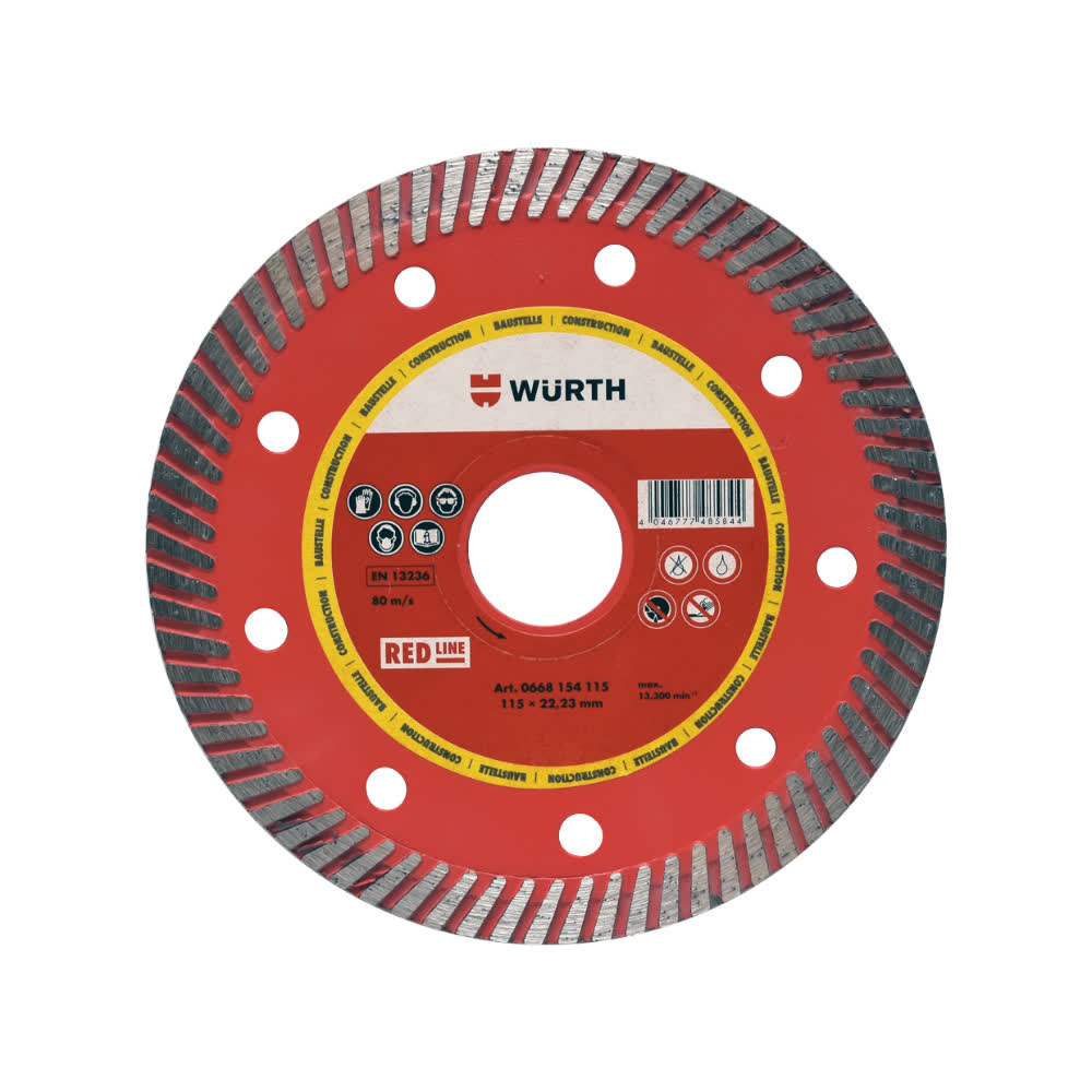 Disk prerës diamanti-i sinteruar-TURBO-115mm