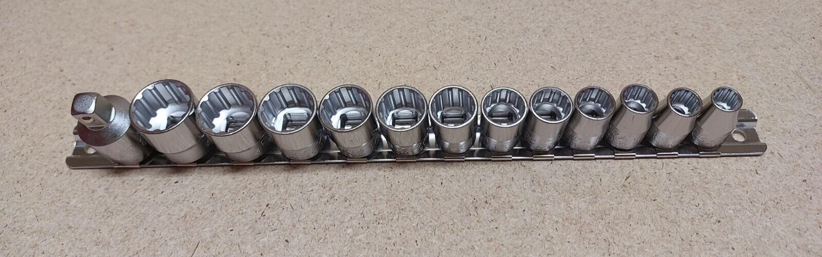 Set çelësash kokë-mbajtës-3/8"-Zebra-Multi-13copë