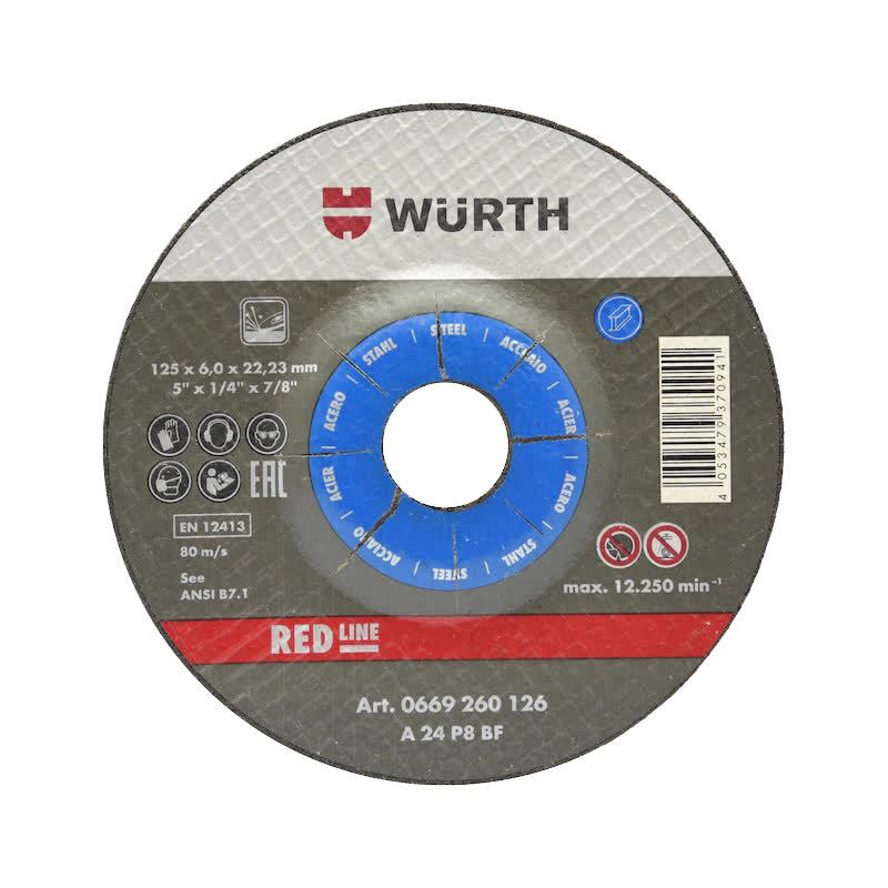 Disk rrafshues për çelik RedLine