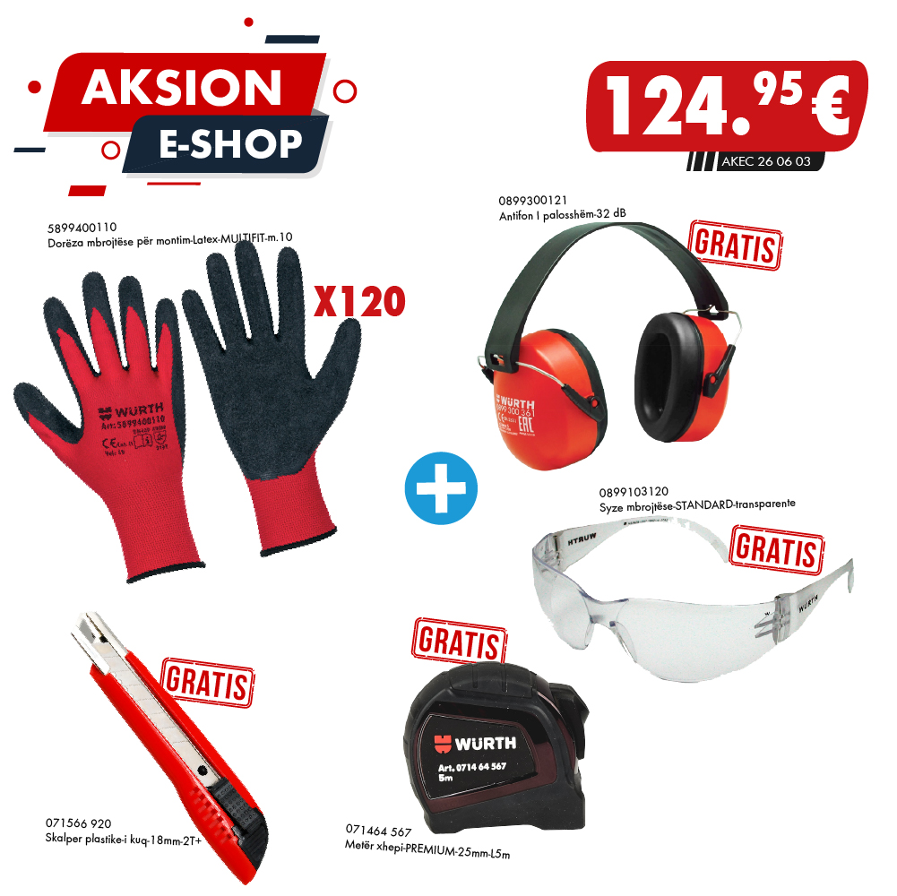 Dorëza MULTIFIT + Set Pune GRATIS